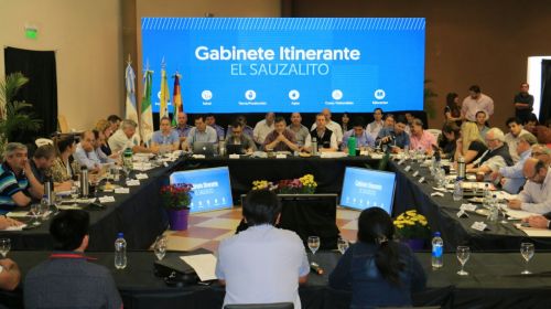 Peppo cerró el gabinete itinerante con anuncios para el desarrollo de El Impenetrable 1