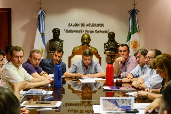 El Comité de Emergencia se reunió para ultimar detalles de la visita de funcionarios nacionales