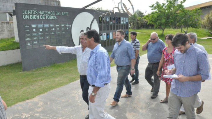 Capitanich ratificó el desarrollo de una intensa agenda cultural y la realización del Parque de las Artes