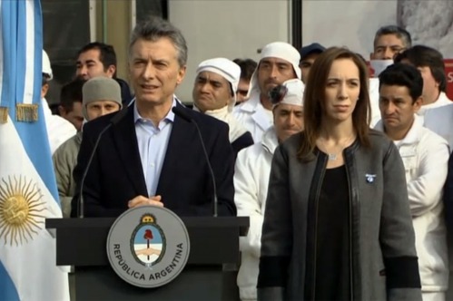 Macri: “Veto esta ley porque es una ley antiempleo, que va contra los argentinos”