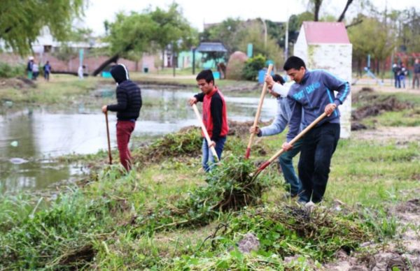 El intendente verificó trabajos en ejecución en Villa Prosperidad, Cotap y Camalote