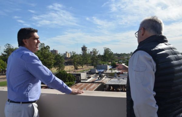 Capitanich supervisó las obras terminadas del edificio de la Facultad de Ingeniería de la Unne