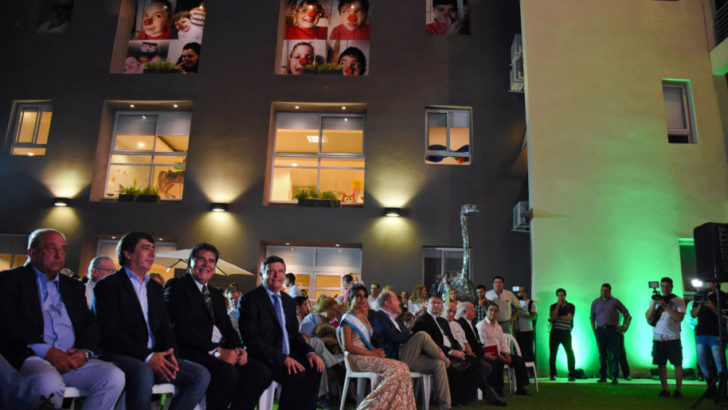 Gustavo Martínez participó de la inauguración de la segunda etapa de la casa Garrahan Chaco