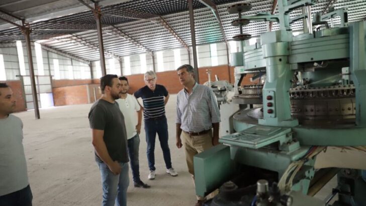 Puerto Tirol: Capitanich visitó la planta de la empresa textil Unigood SA