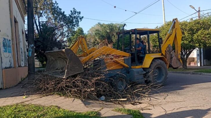 Municipalidad de Resistencia: intervención urbana el fin de semana largo