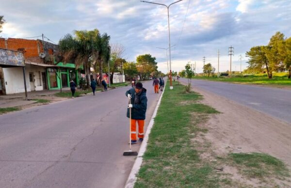 Municipalidad de Resistencia: intervención urbana el fin de semana largo