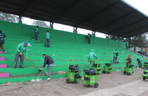 Bienal 2024: la Municipalidad de Resistencia ejecutó trabajo de limpieza 1