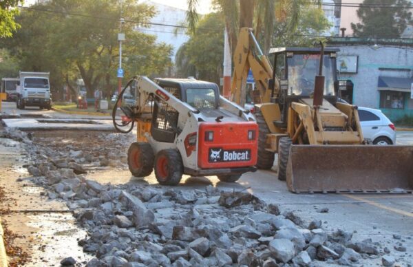 Resistencia: continúa el Plan de Bacheo 2024 1