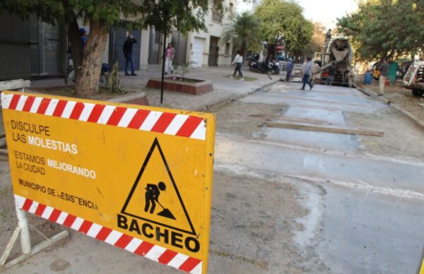 Resistencia: continúa el Plan de Bacheo 2024