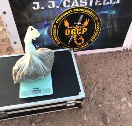 Juan José Castelli: detienen a dealer que vendía droga en una Plazoleta