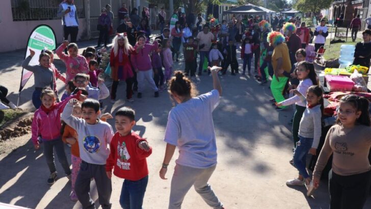 Villa Ercilia tuvo su fiesta para los mas chicos