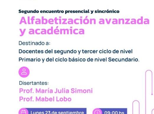 Educación: continúan las capacitaciones docentes 1