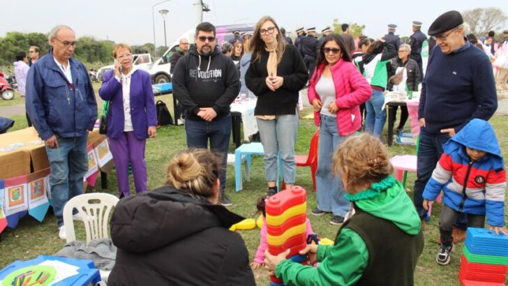 El municipio cerró el mes de las infancias en el Parque de la Democracia