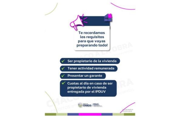 Se abre la inscripción para la línea de crédito del IPDUV 1