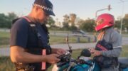 Caminera secuestró una motocicleta adulterada, detectó 30 alcoholemias y labró 158 actas